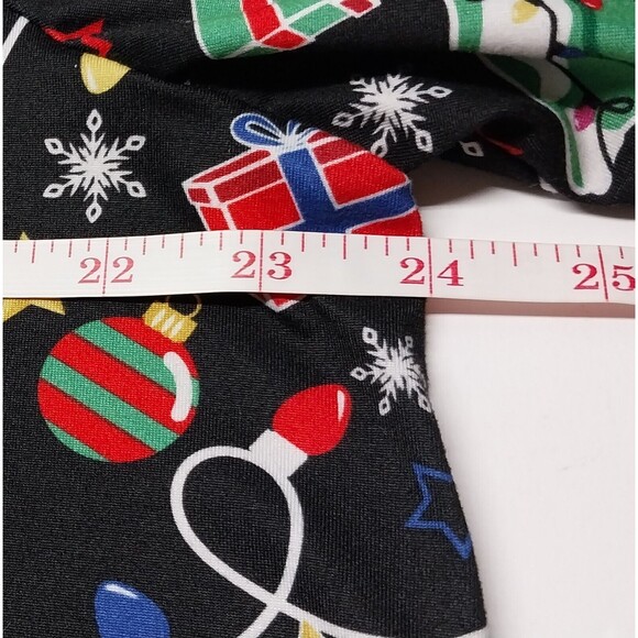 Womens Festive Holiday Short Dress By Dress Works XXL Christmas Stretchy LtWt - Picture 8 of 12